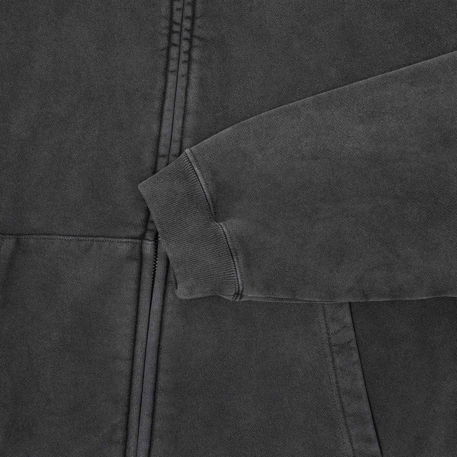 HUF (ハフ) Worldwide JP /HOODIES（パーカー）/ ARCH WIDE FULL ZIP HOODIE商品 / ASH GREY