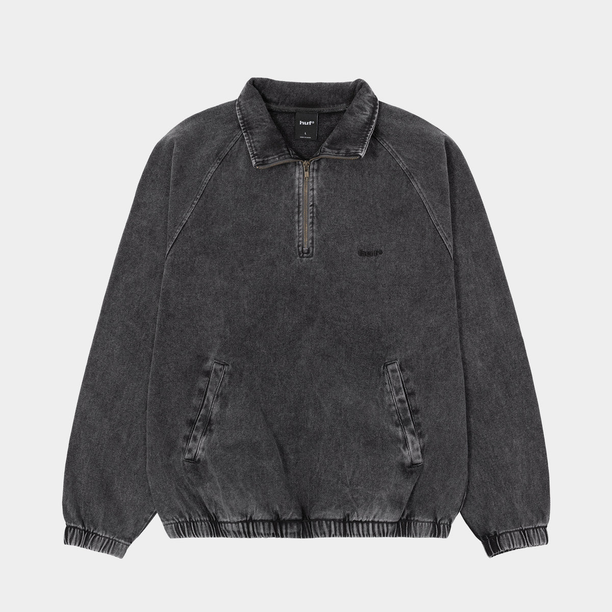 HUFハーフジップフリース HUF ハーフジップ フリース シェニール 公式 
