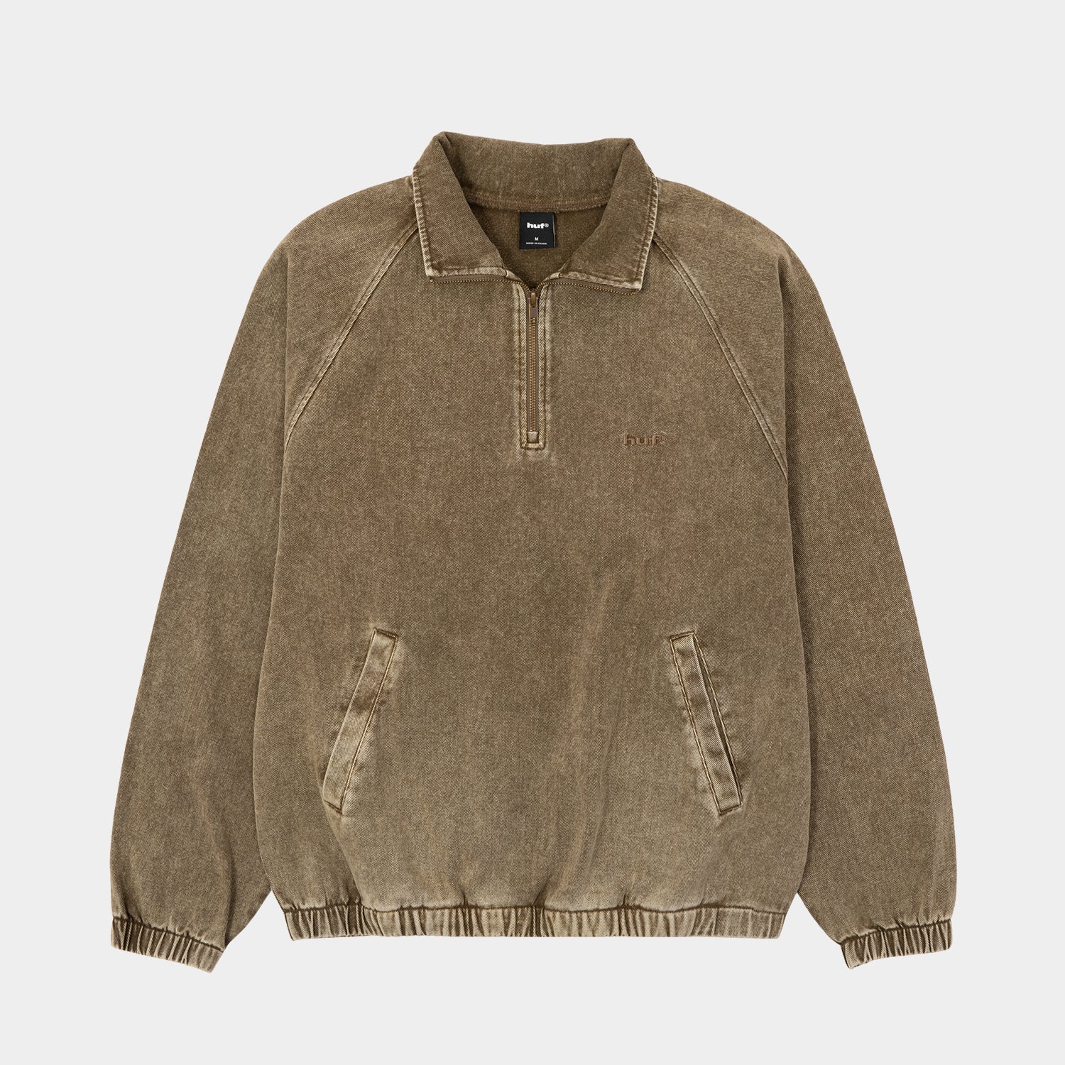 HUF eightynine HALF ZIP TOP｜SWEATSHIRTS（スウェットシャツ 