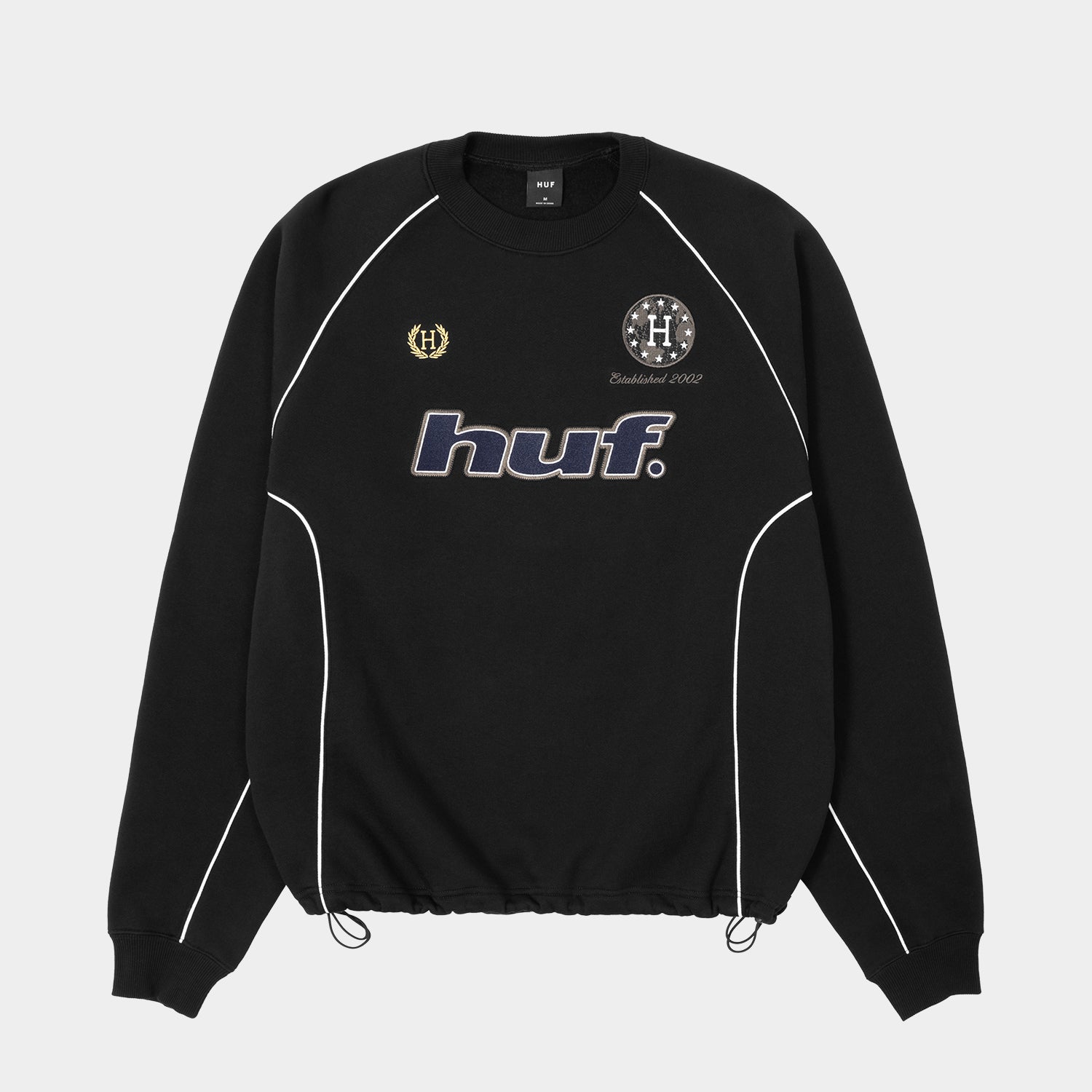 HUF (ハフ) Worldwide JP /SWEATSHIRTS（スウェットシャツ）/ LUX DRAWCORD CREW商品 / BISON
