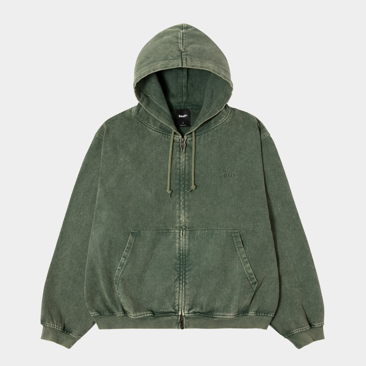 HUF®eightynine WASHED FULL ZIP HOODIE｜HOODIES（パーカー）｜【公式