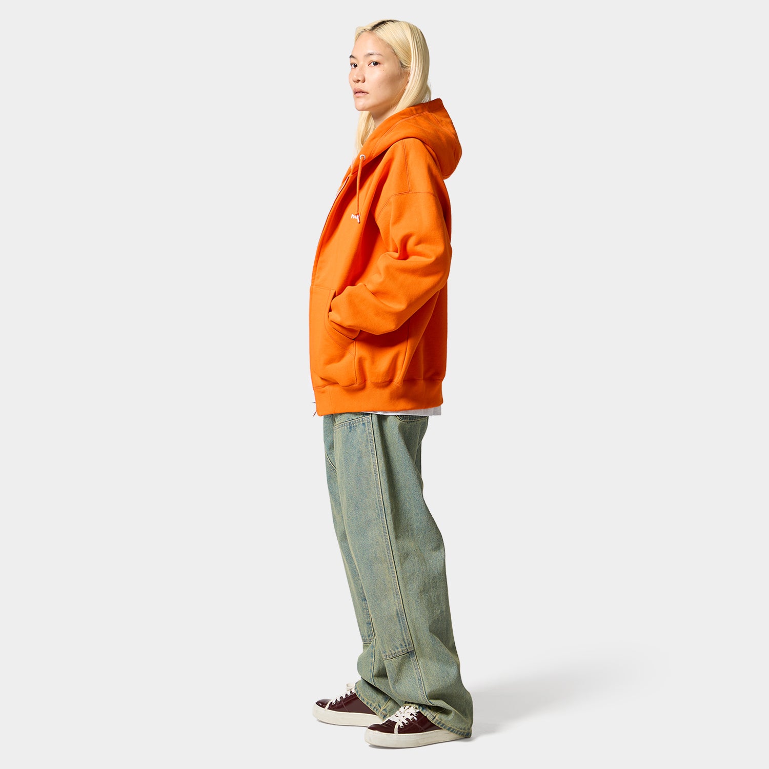 HUF (ハフ) Worldwide JP /HOODIES（パーカー）/ HUF®eightynine FULL ZIP HOODIE商品 / ORANGE