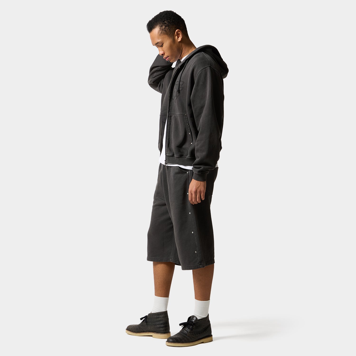 STUDDED FULL ZIP HOODIE｜HOODIES（パーカー）｜【公式通販 HUF】｜ハフ
