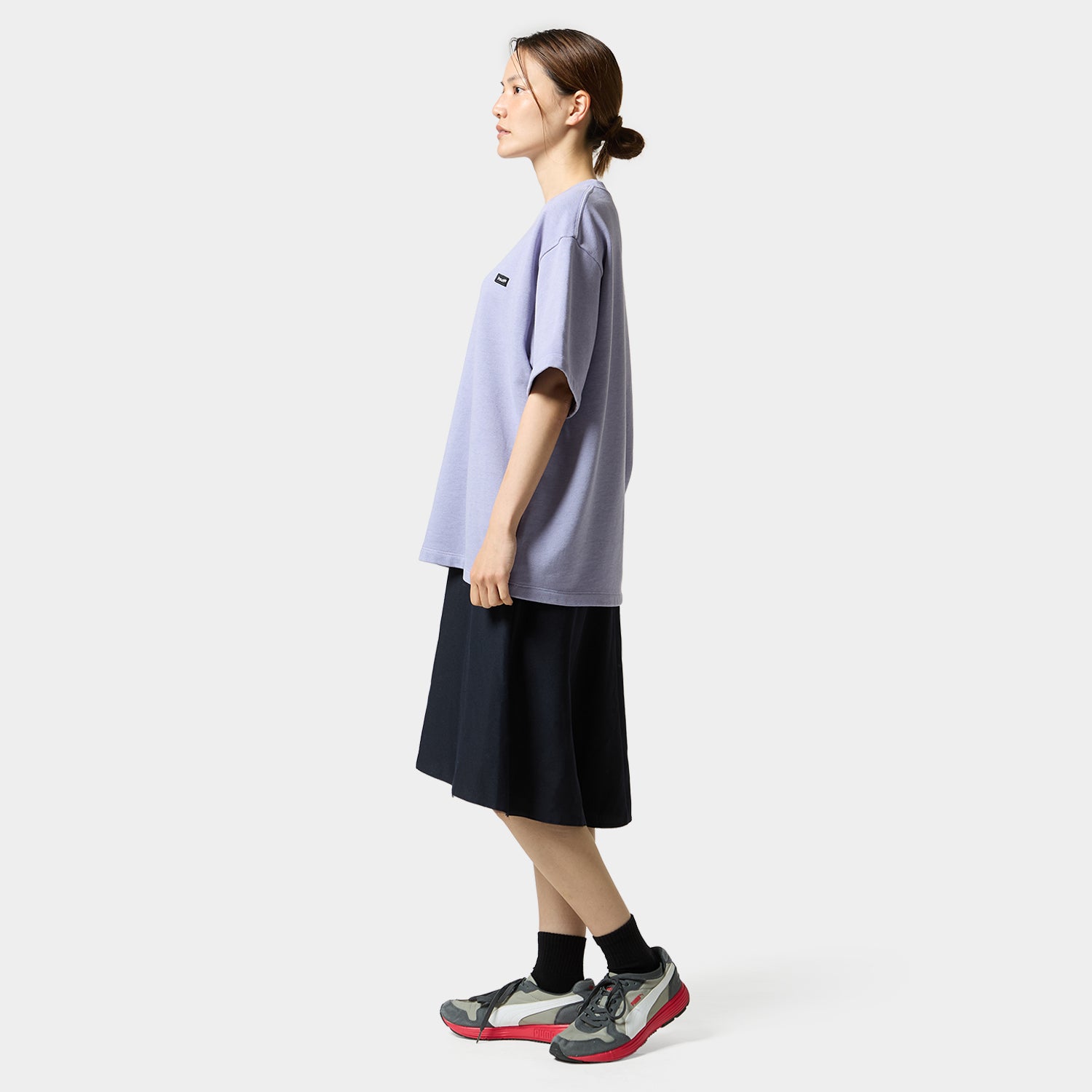 HUF (ハフ) Worldwide JP /TOPS & SHIRTS（トップス&シャツ）/ huf eightynine WASHED FLEECE TEE商品 / ASH GREY