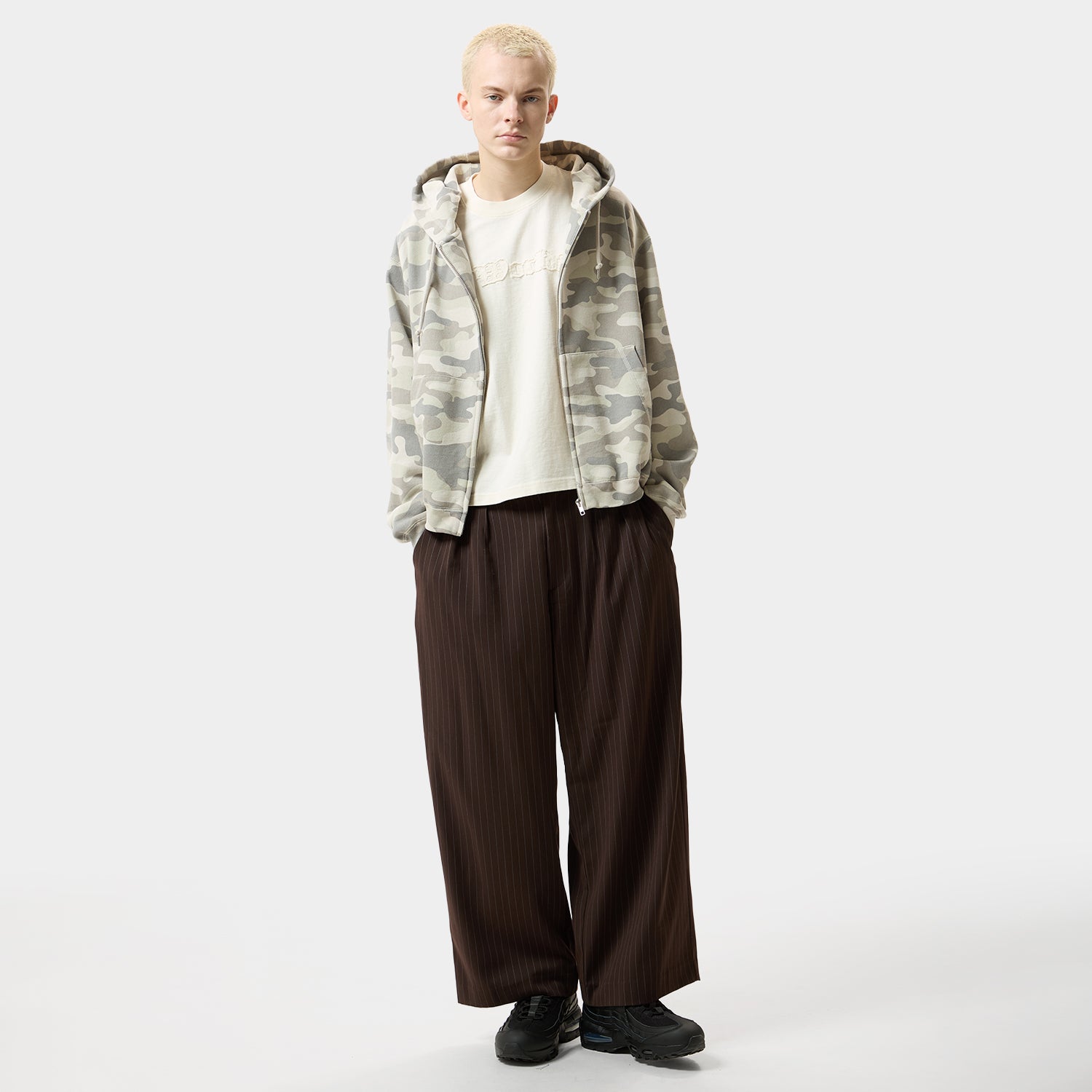 HUF (ハフ) Worldwide JP /HOODIES（パーカー）/ OLYMPIA FULL ZIP HOODIE商品 / CAMO