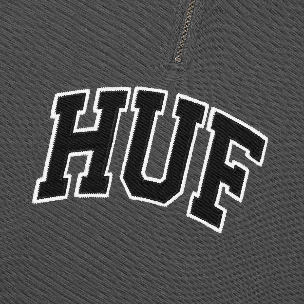 HUF (ハフ) Worldwide JP /SWEATSHIRTS（スウェットシャツ）/ CLASSIC ARCH HALF ZIP TOP商品 / LT BLUE