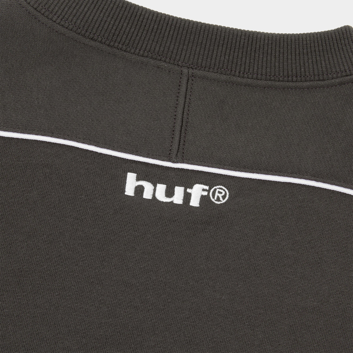 HUF (ハフ) Worldwide JP /SWEATSHIRTS（スウェットシャツ）/ HARD LUXE CREW商品 / BLACK
