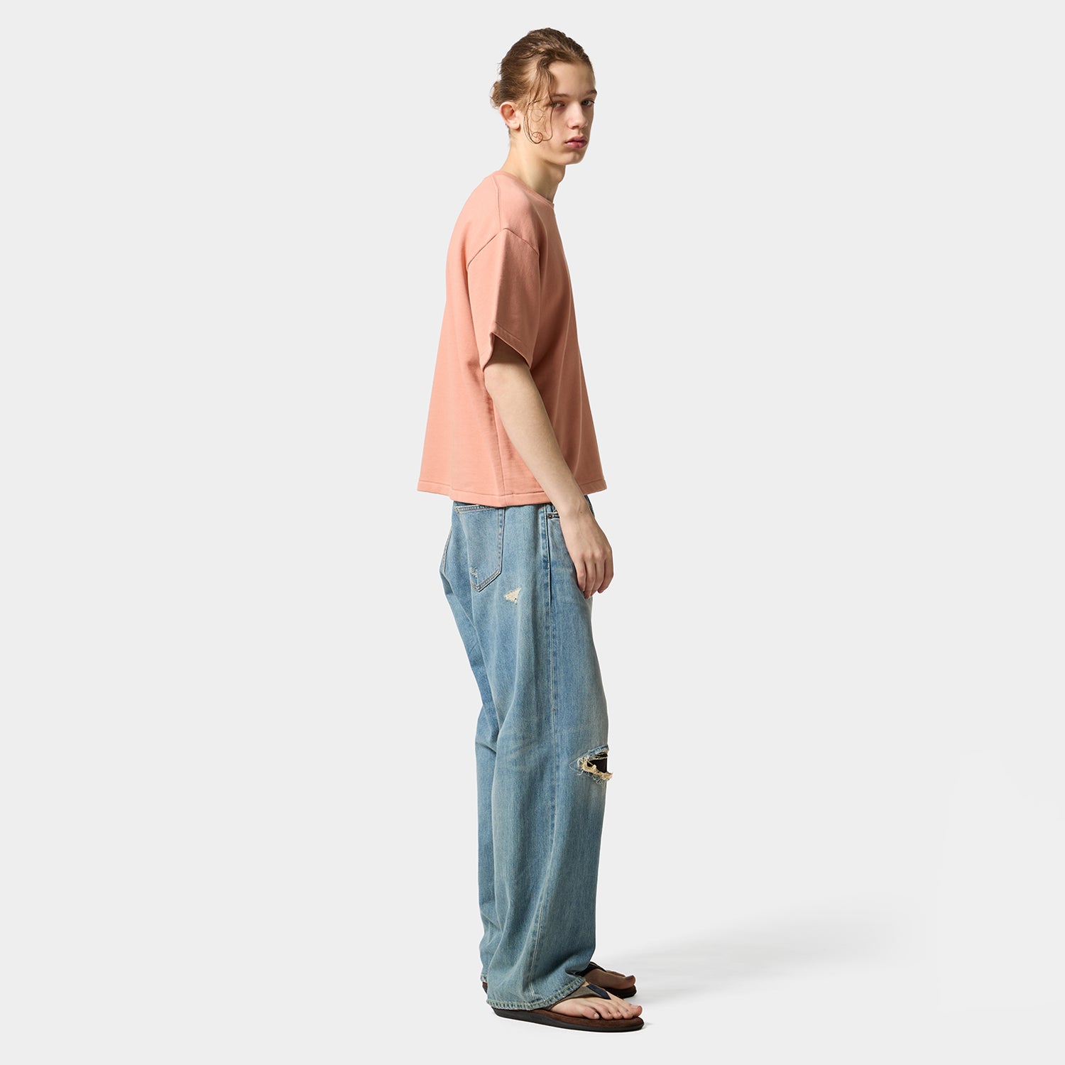 HUF (ハフ) Worldwide JP /TOPS & SHIRTS（トップス&シャツ）/ AIR FLOW CREW商品 / DUSTY ORANGE