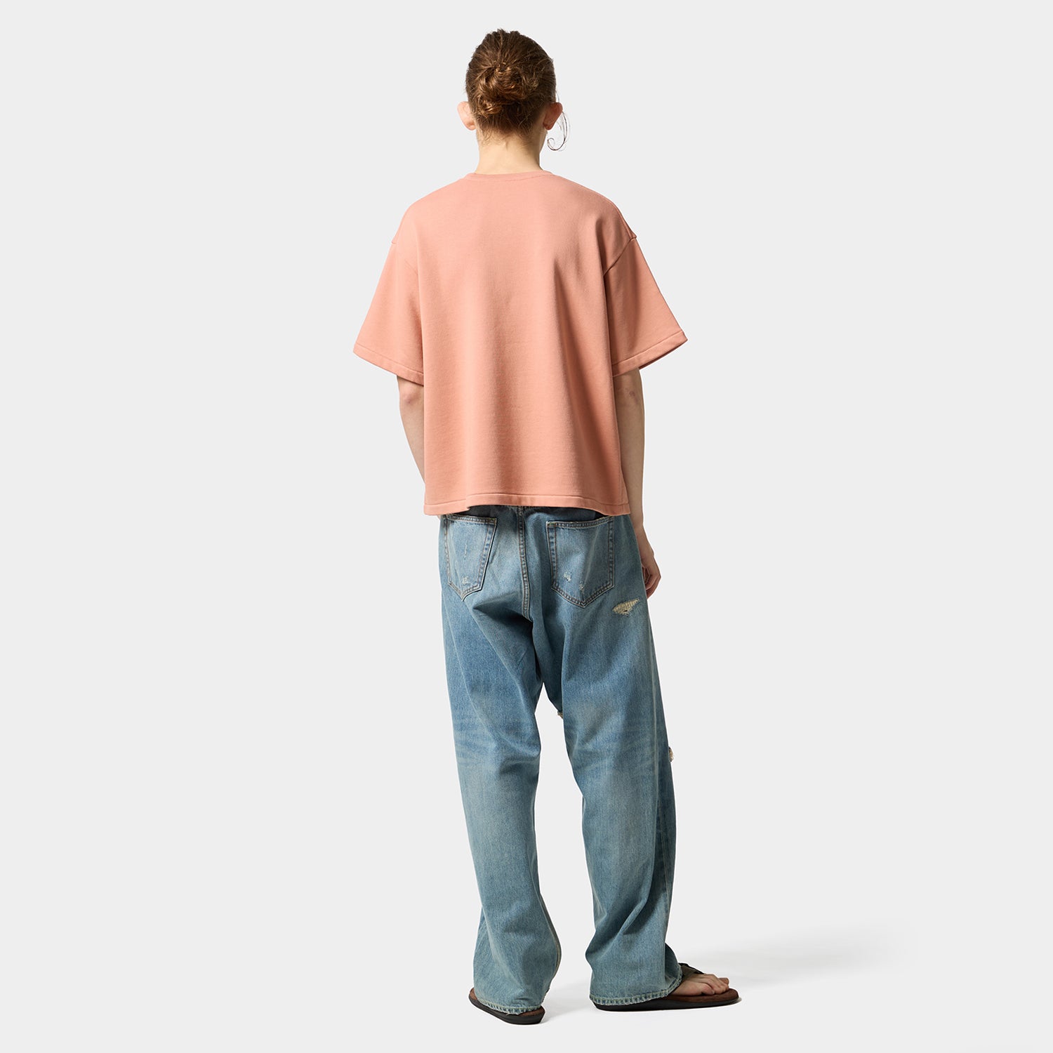 HUF (ハフ) Worldwide JP /TOPS & SHIRTS（トップス&シャツ）/ AIR FLOW CREW商品 / DUSTY ORANGE
