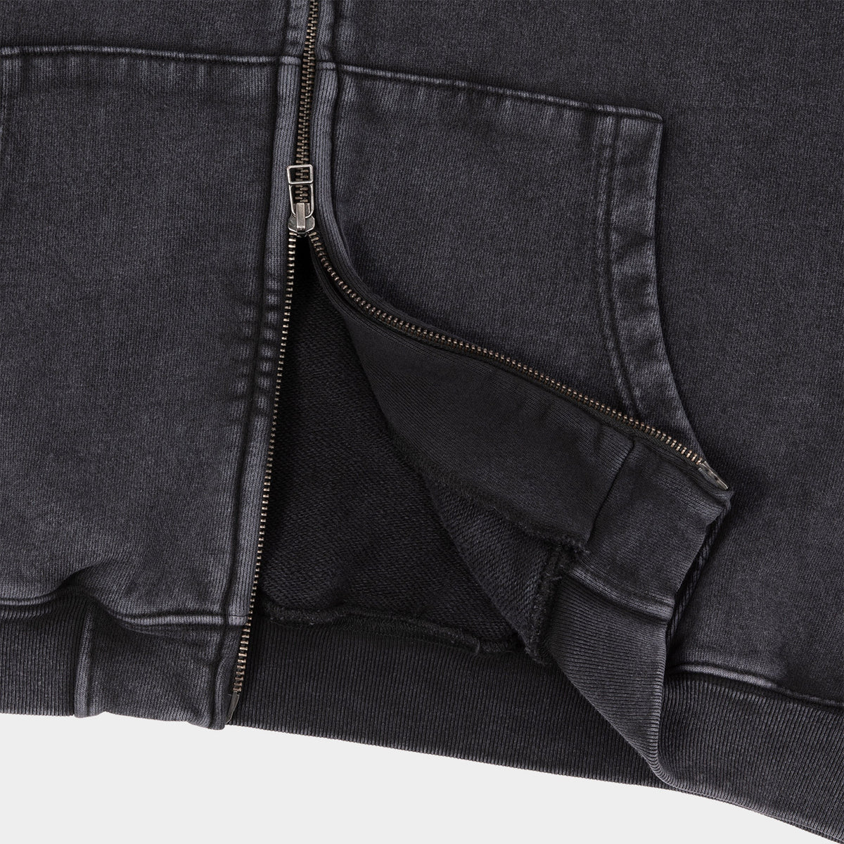 HUF (ハフ) Worldwide JP /HOODIES（パーカー）/ INTERNATIONAL LUXURY FULL ZIP HOODIE商品 / NAVY