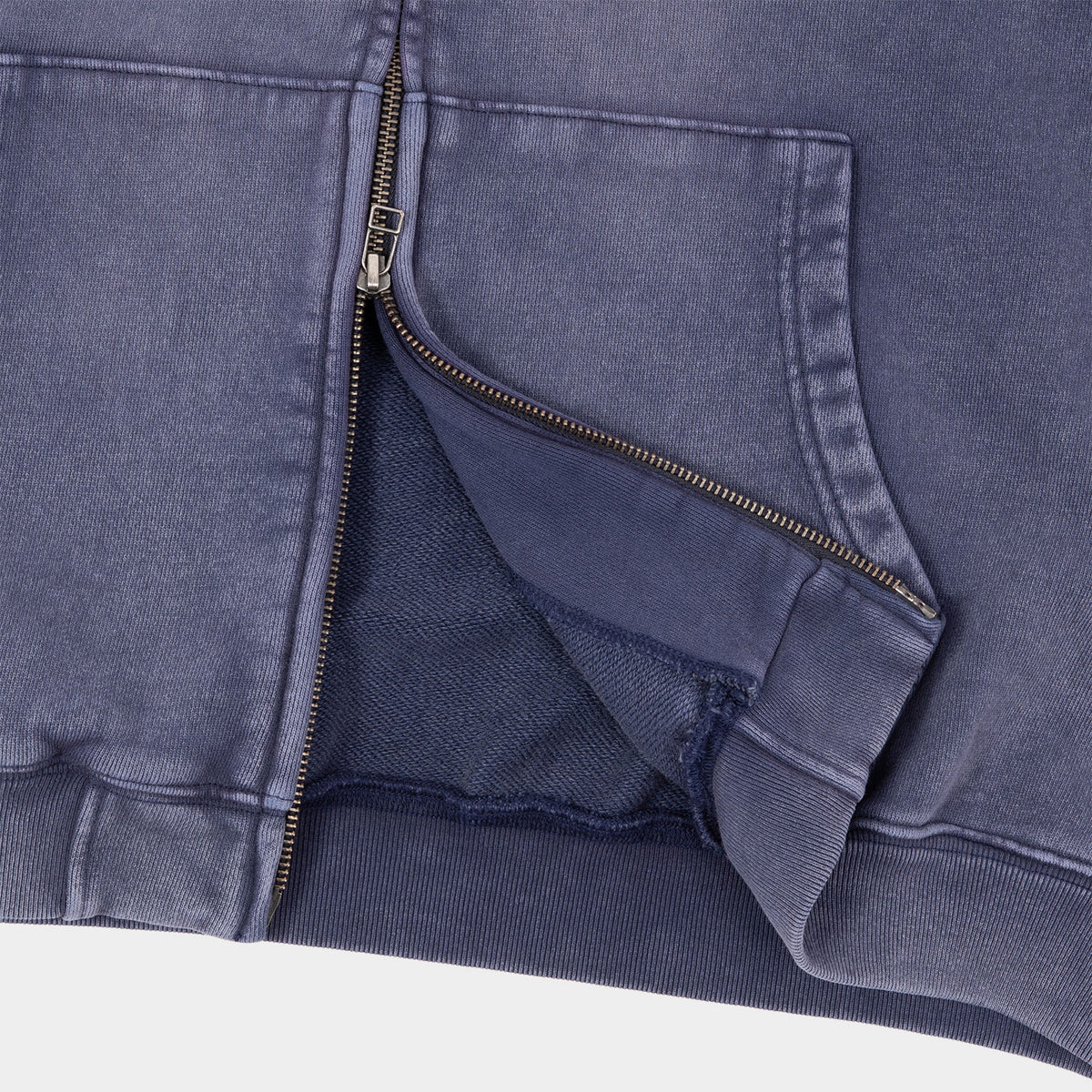 HUF (ハフ) Worldwide JP /HOODIES（パーカー）/ INTERNATIONAL LUXURY FULL ZIP HOODIE商品 / NAVY