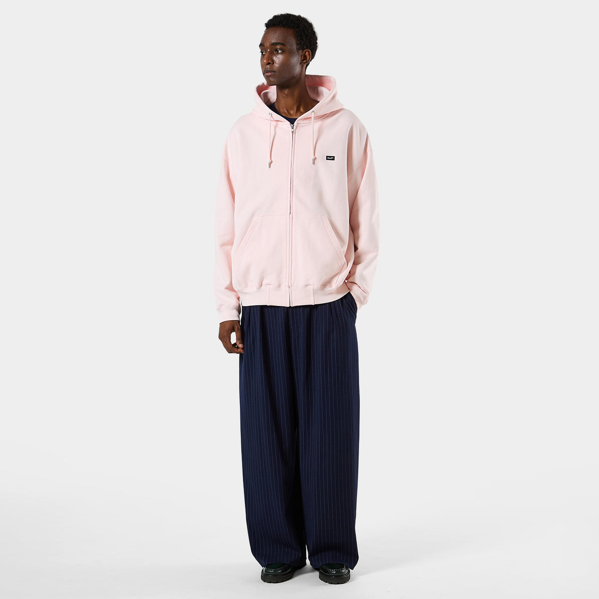 HUF (ハフ) Worldwide JP /HOODIES（パーカー）/ huf® eightynine FULL ZIP HOODIE商品 / LT PINK