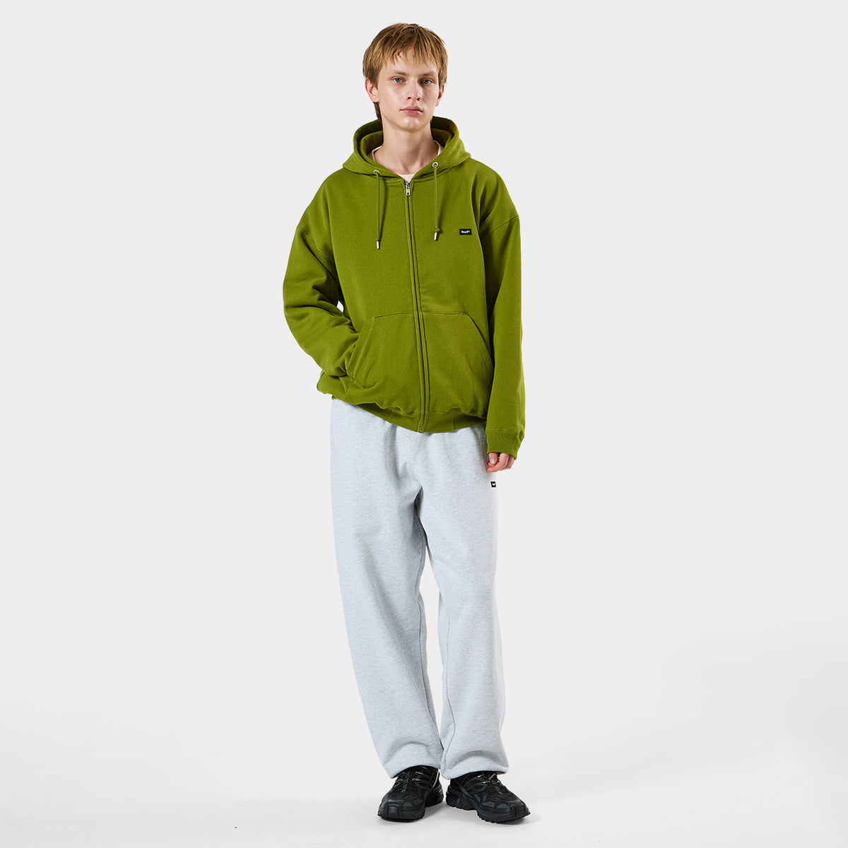 HUF (ハフ) Worldwide JP /HOODIES（パーカー）/ huf® eightynine FULL ZIP HOODIE商品 / LT PINK
