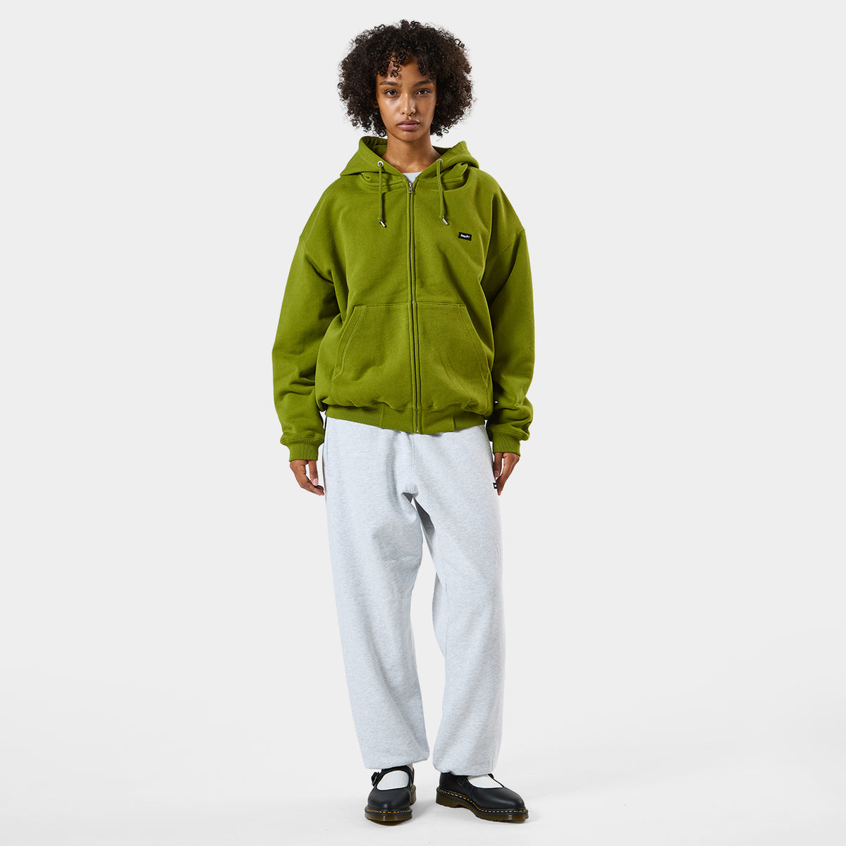 HUF (ハフ) Worldwide JP /HOODIES（パーカー）/ huf® eightynine FULL ZIP HOODIE商品 / LT PINK