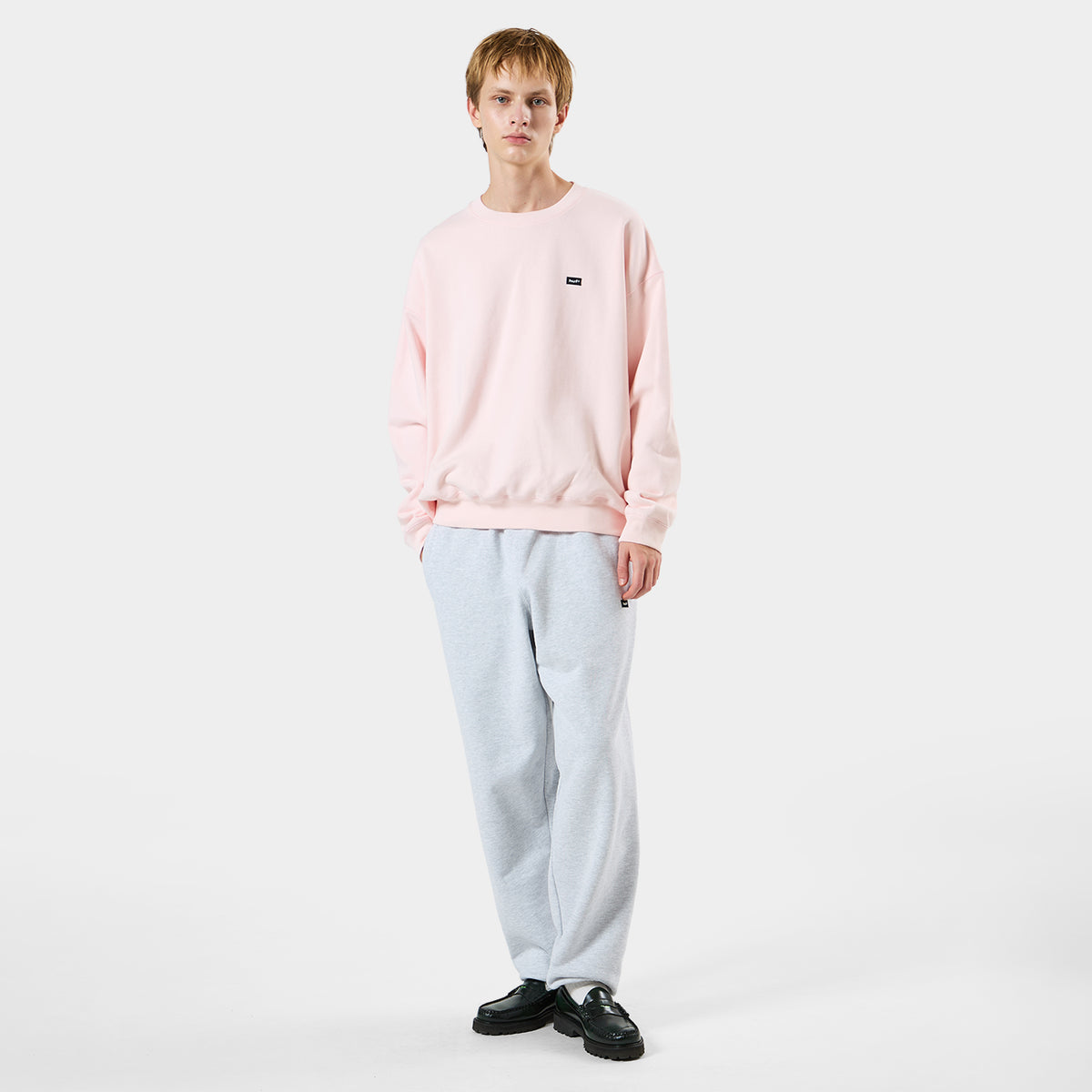 HUF (ハフ) Worldwide JP /SWEATSHIRTS（スウェットシャツ）/ huf® eightynine FLEECE CREW商品 / LT PINK