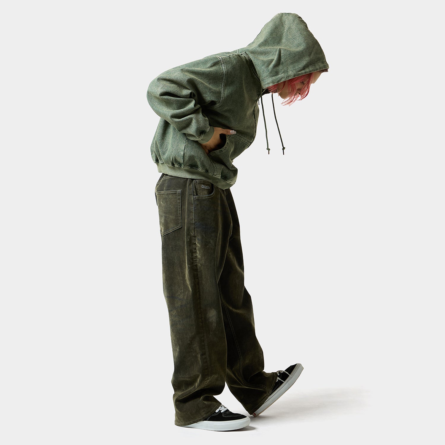 HUF®eightynine WASHED FULL ZIP HOODIE｜HOODIES（パーカー