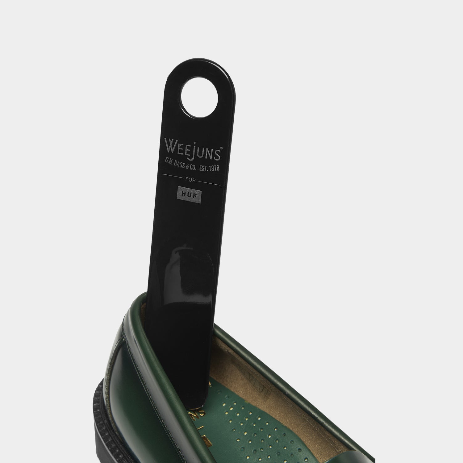 HUF (ハフ) Worldwide JP /FOOTWEAR（スニーカー）/ HUF X G.H.BASS LARSON PENNY商品 / BLACK