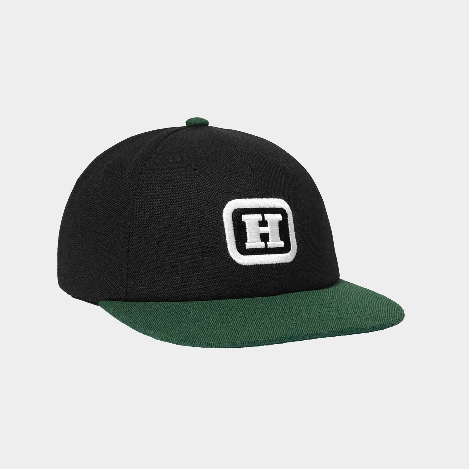 HUF (ハフ) Worldwide JP /HATS & BEANIES（ハット&ビーニー）/ SERIF H 6 PANEL SNAPBACK商品 / KHAKI