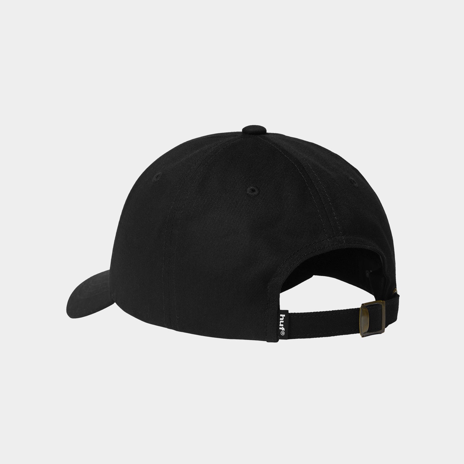 HUF (ハフ) Worldwide JP /HATS & BEANIES（ハット&ビーニー）/ 89 TT LOGO 6 PANEL CV HAT商品 / BLACK/WHITE