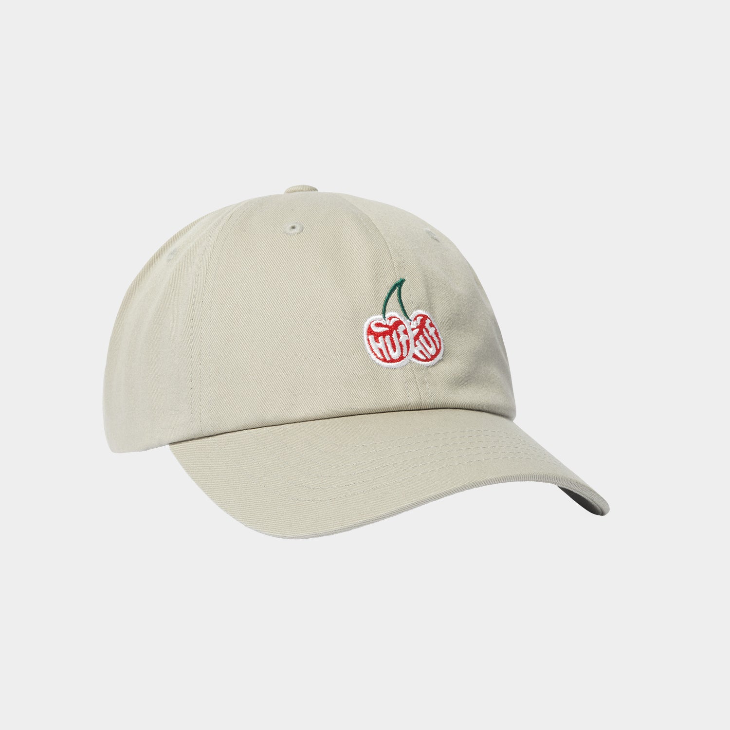 HUF (ハフ) Worldwide JP /HATS & BEANIES（ハット&ビーニー）/ CHERRIES 6 PANEL CV HAT商品 / BLACK