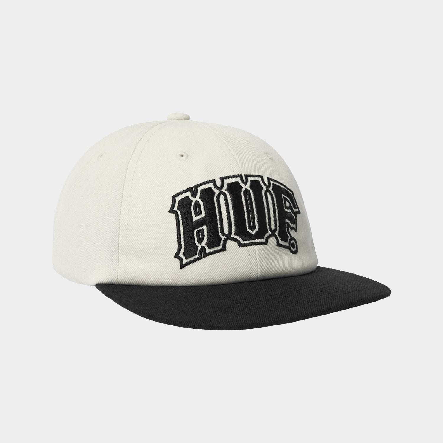 HUF (ハフ) Worldwide JP /HATS & BEANIES（ハット&ビーニー）/ CLASSIC ARCH BRUSHED SNAPBACK商品 / BLEACH/BLACK