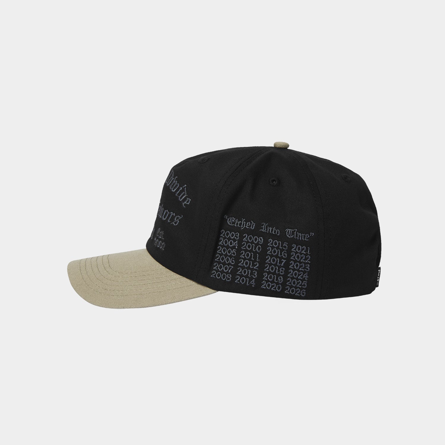 HUF (ハフ) Worldwide JP /HATS & BEANIES（ハット&ビーニー）/ OLYMPIA 6 PANEL HAT商品 / BLACK
