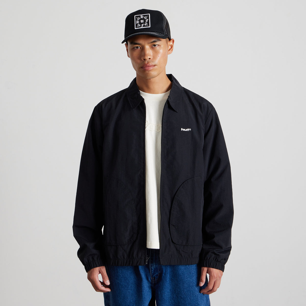 HUF (ハフ) Worldwide JP /HATS & BEANIES（ハット&ビーニー）/ CROSS TRUCKER商品 / BLACK