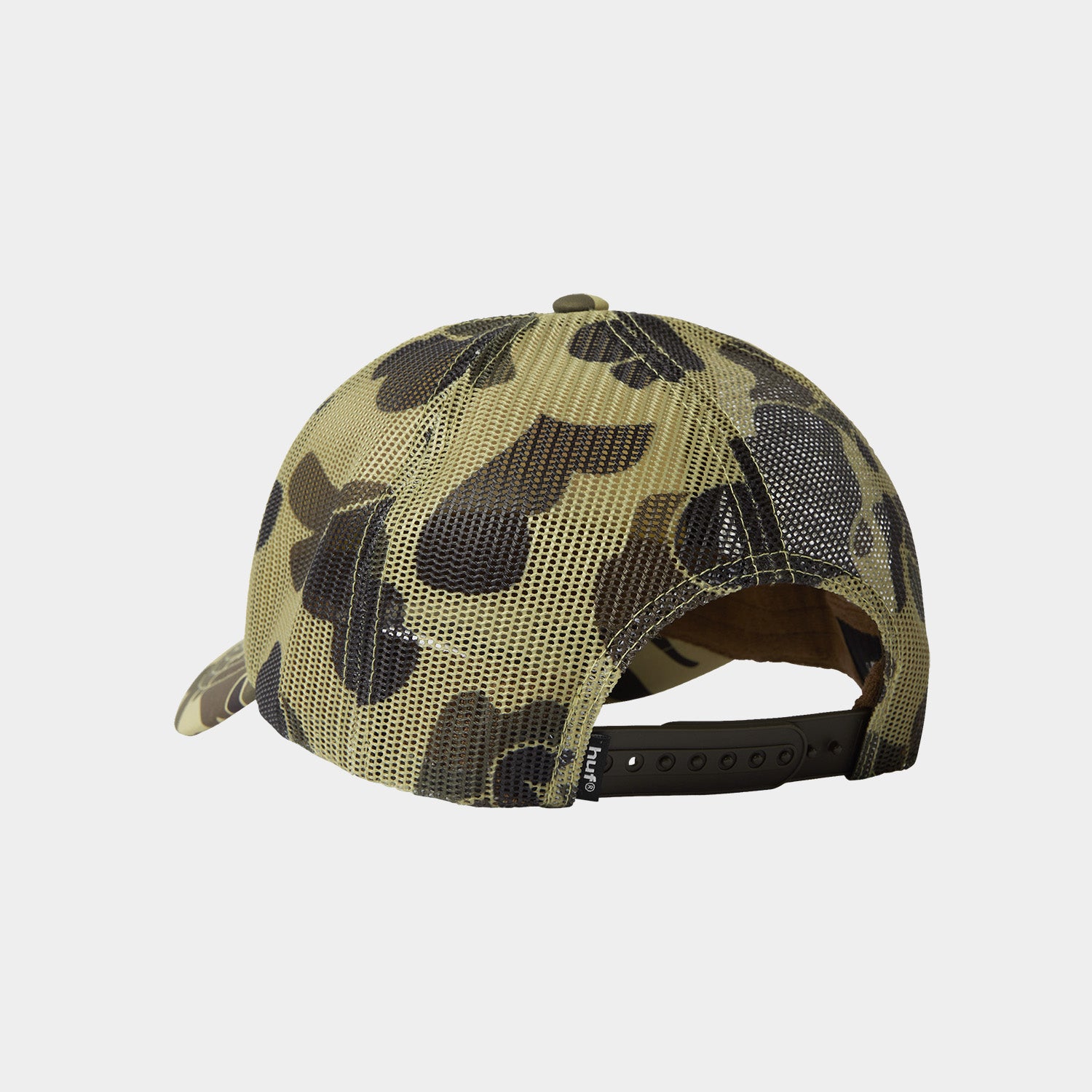 HUF (ハフ) Worldwide JP /HATS & BEANIES（ハット&ビーニー）/ huf X SPITFIRE BURN FOREVER TRUCKER HAT商品 / CAMO