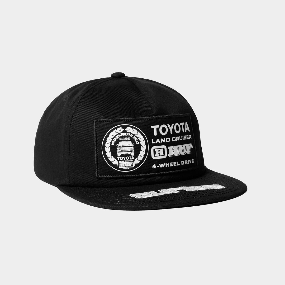 HUF (ハフ) Worldwide JP /HATS & BEANIES（ハット&ビーニー）/ huf® X TOYOTA LAND CRUISER RALLY SNAPBACK商品 / BLACK