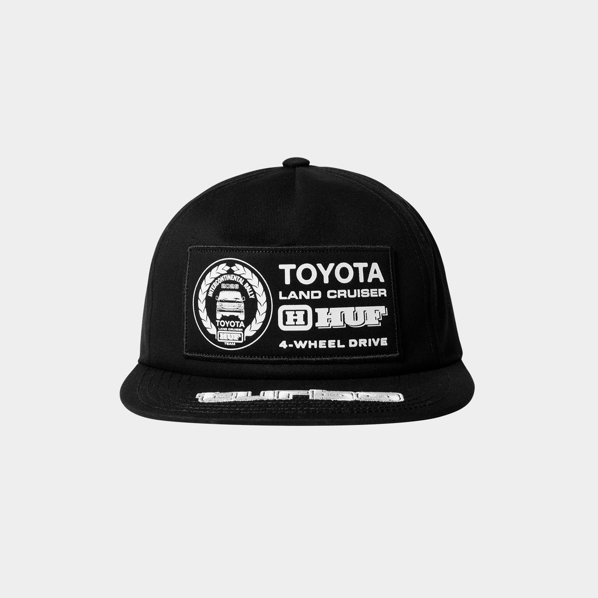 HUF (ハフ) Worldwide JP /HATS & BEANIES（ハット&ビーニー）/ huf® X TOYOTA LAND CRUISER RALLY SNAPBACK商品 / BLACK