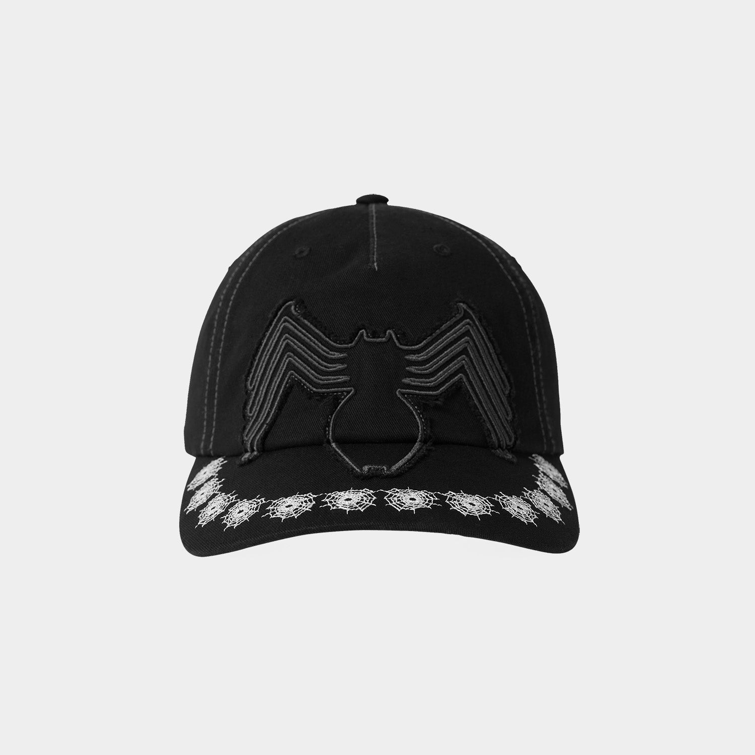 HUF (ハフ) Worldwide JP /HATS ＆ BEANIES（ハット&ビーニー）/ HUF X SPIDER-MAN VENOM WASHED SNAPBACK商品 / WASHED BLACK
