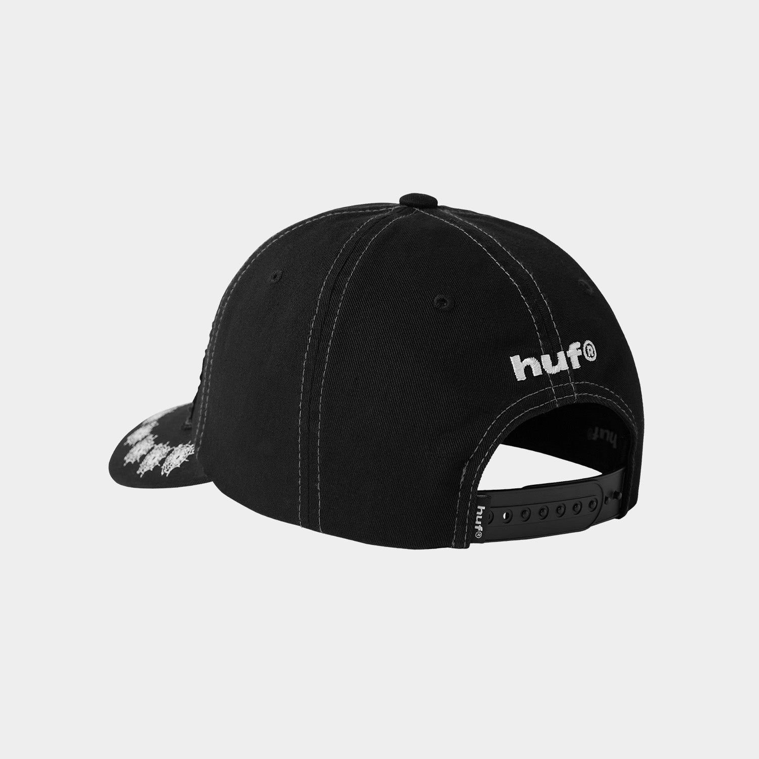HUF (ハフ) Worldwide JP /HATS ＆ BEANIES（ハット&ビーニー）/ HUF X SPIDER-MAN VENOM WASHED SNAPBACK商品 / WASHED BLACK