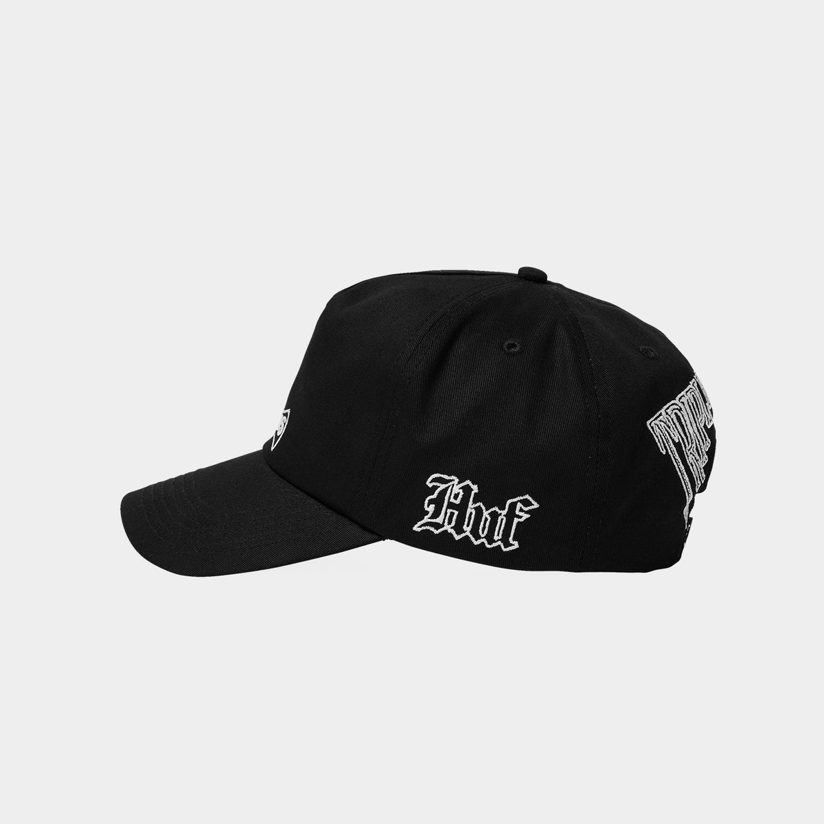 HUF (ハフ) Worldwide JP /HATS & BEANIES（ハット&ビーニー）/ huf® X THREE 6 MAFIA SNAPBACK商品 / BLACK