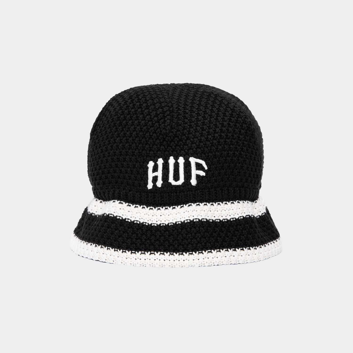 HUF (ハフ) Worldwide JP /HATS ＆ BEANIES（ハット&ビーニー）/ ARCH KNIT BUCKET HAT商品 / BLEACH