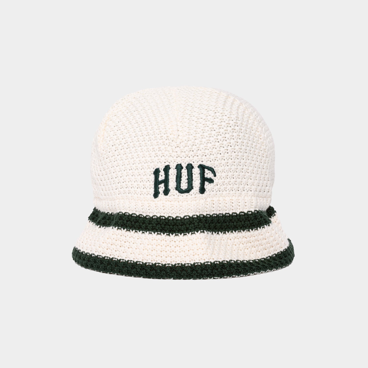 HUF (ハフ) Worldwide JP /HATS ＆ BEANIES（ハット&ビーニー）/ ARCH KNIT BUCKET HAT商品 / BLEACH
