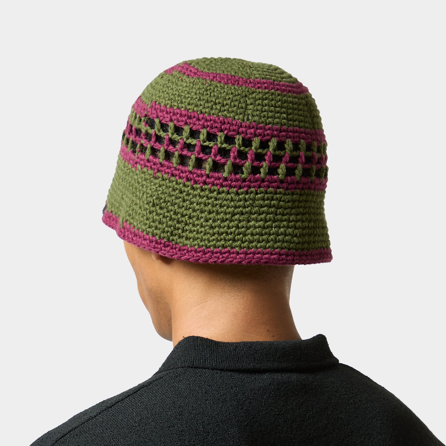 HUF (ハフ) Worldwide JP /HATS & BEANIES（ハット&ビーニー）/ DUAL MESH CROCHET HAT商品 / PEACH