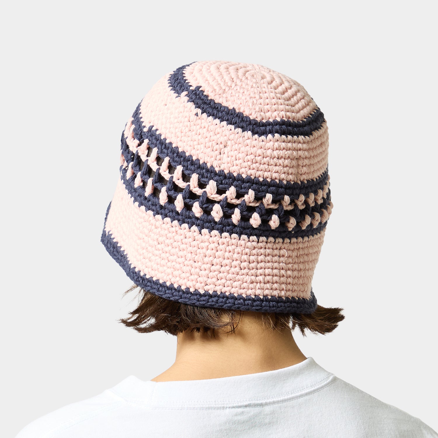 HUF (ハフ) Worldwide JP /HATS & BEANIES（ハット&ビーニー）/ DUAL MESH CROCHET HAT商品 / PEACH