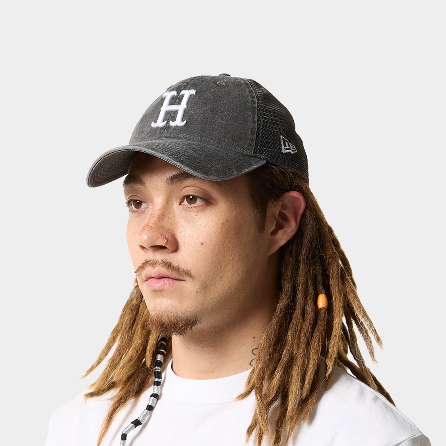 HUF (ハフ) Worldwide JP /HATS ＆ BEANIES（ハット&ビーニー）/ HUF | NEW ERA® CLASSIC H MESH HAT商品 / NAVY