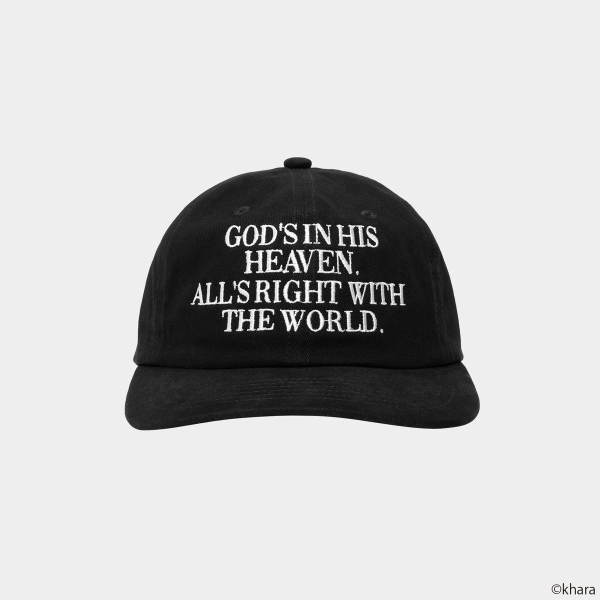 HUF (ハフ) Worldwide JP / HATS & BEANIES（ハット&ビーニー） / huf® X EVANGELION 6 PANEL HAT商品 / BLACK