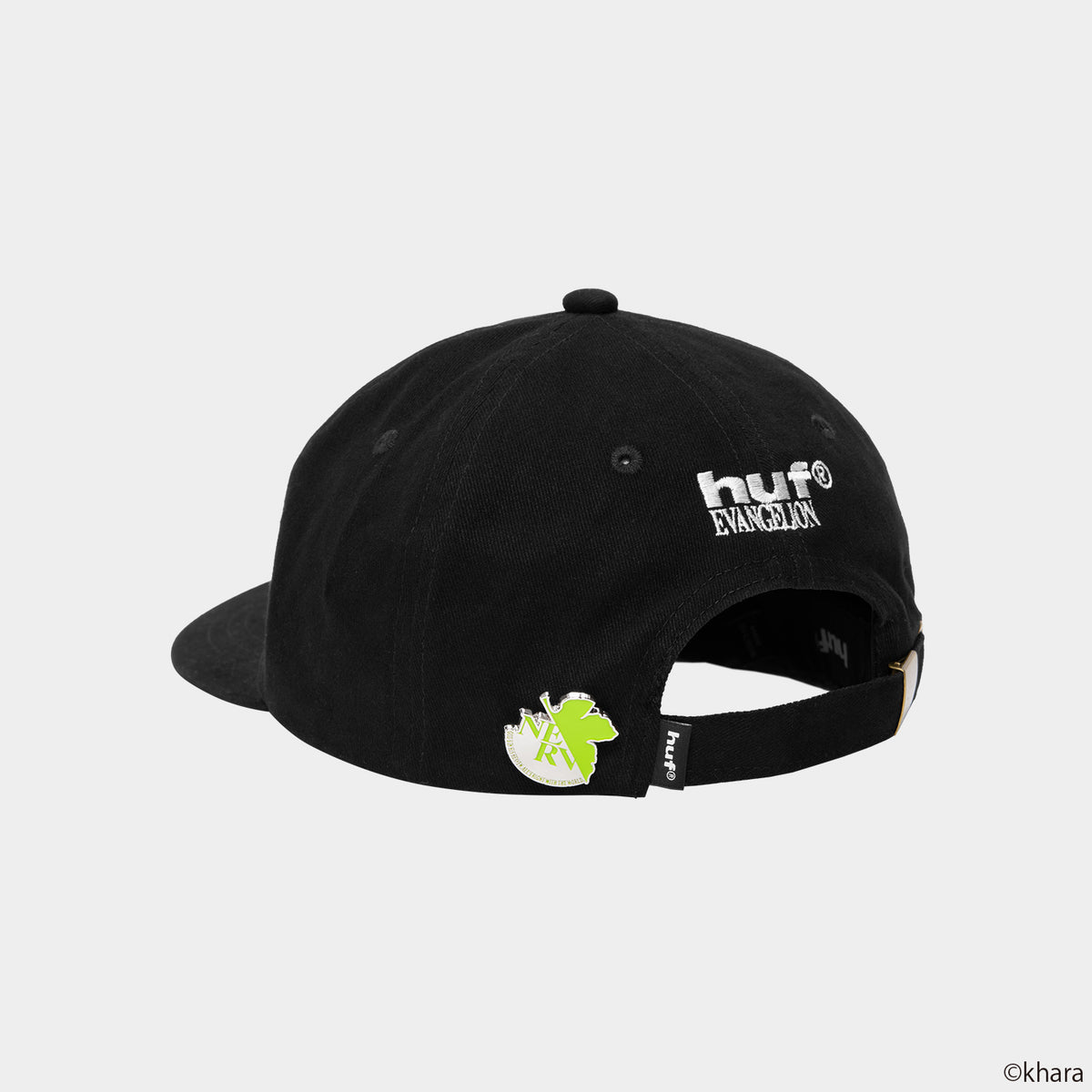 HUF (ハフ) Worldwide JP /HATS & BEANIES（ハット&ビーニー）/ huf® X EVANGELION 6 PANEL HAT商品 / BLACK