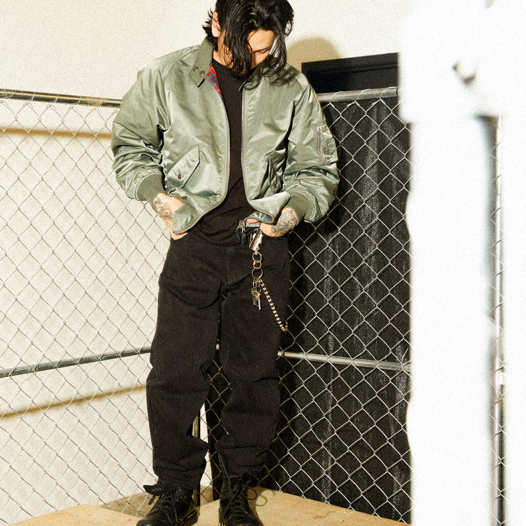 HUF X BARACUTA G9 MA-1 JACKET