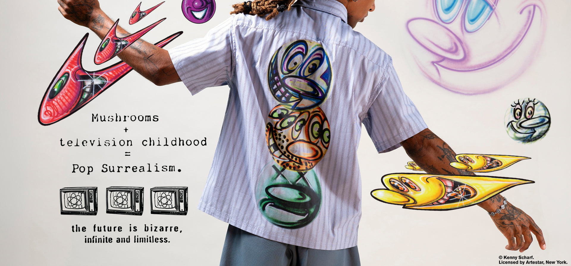 HUF X KENNY SCHARF