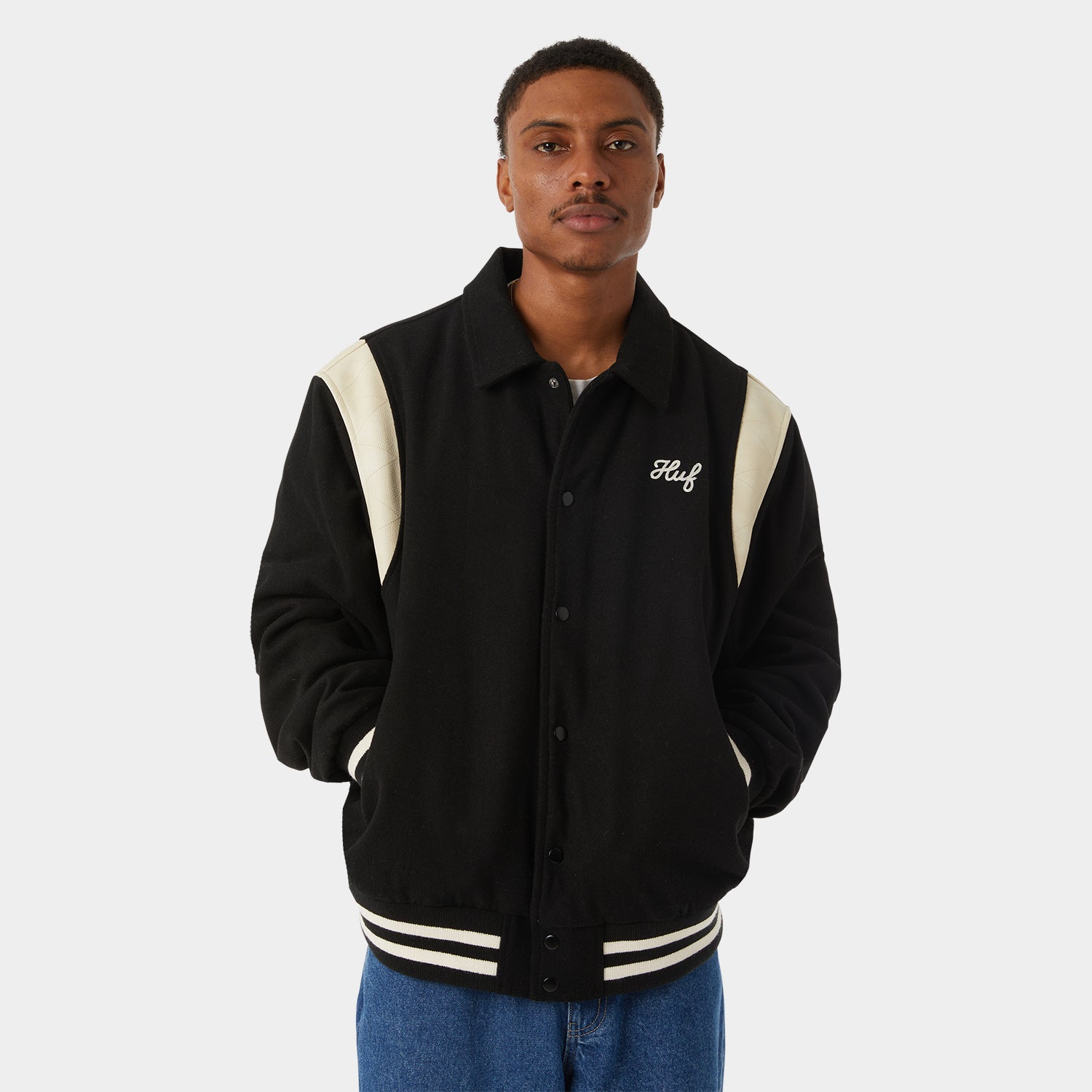 SONG VARSITY JACKET- HUF Worldwide JP