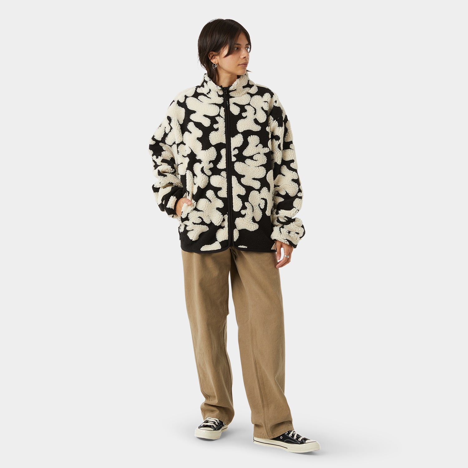 ABSTRACT HIGH PILE JACQUARD - HUF Worldwide JP