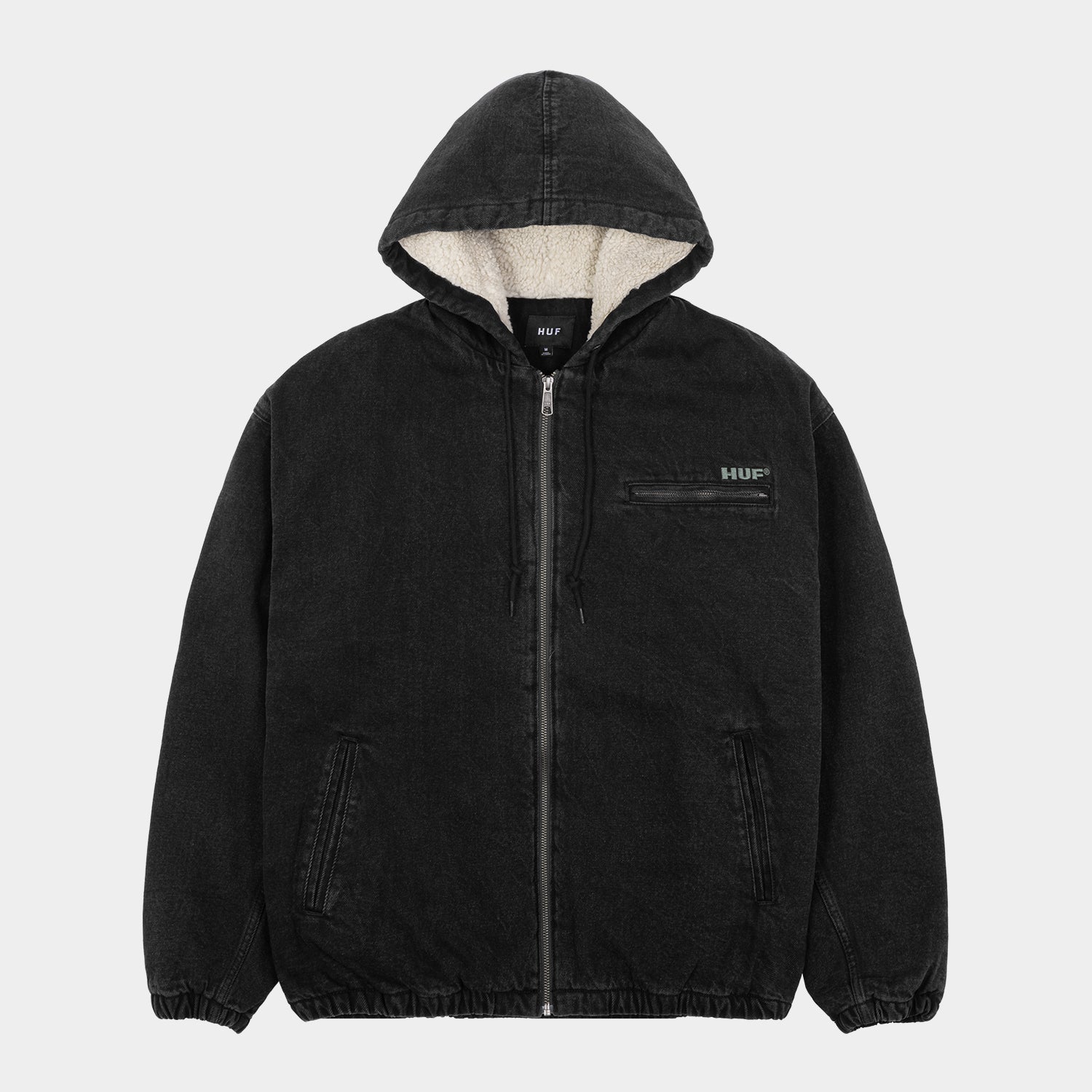 HUF (ハフ) Worldwide JP /JACKETS（ジャケット）/ WHAT A JUNGLE DENIM WORK JACKET商品 / EVERGREEN