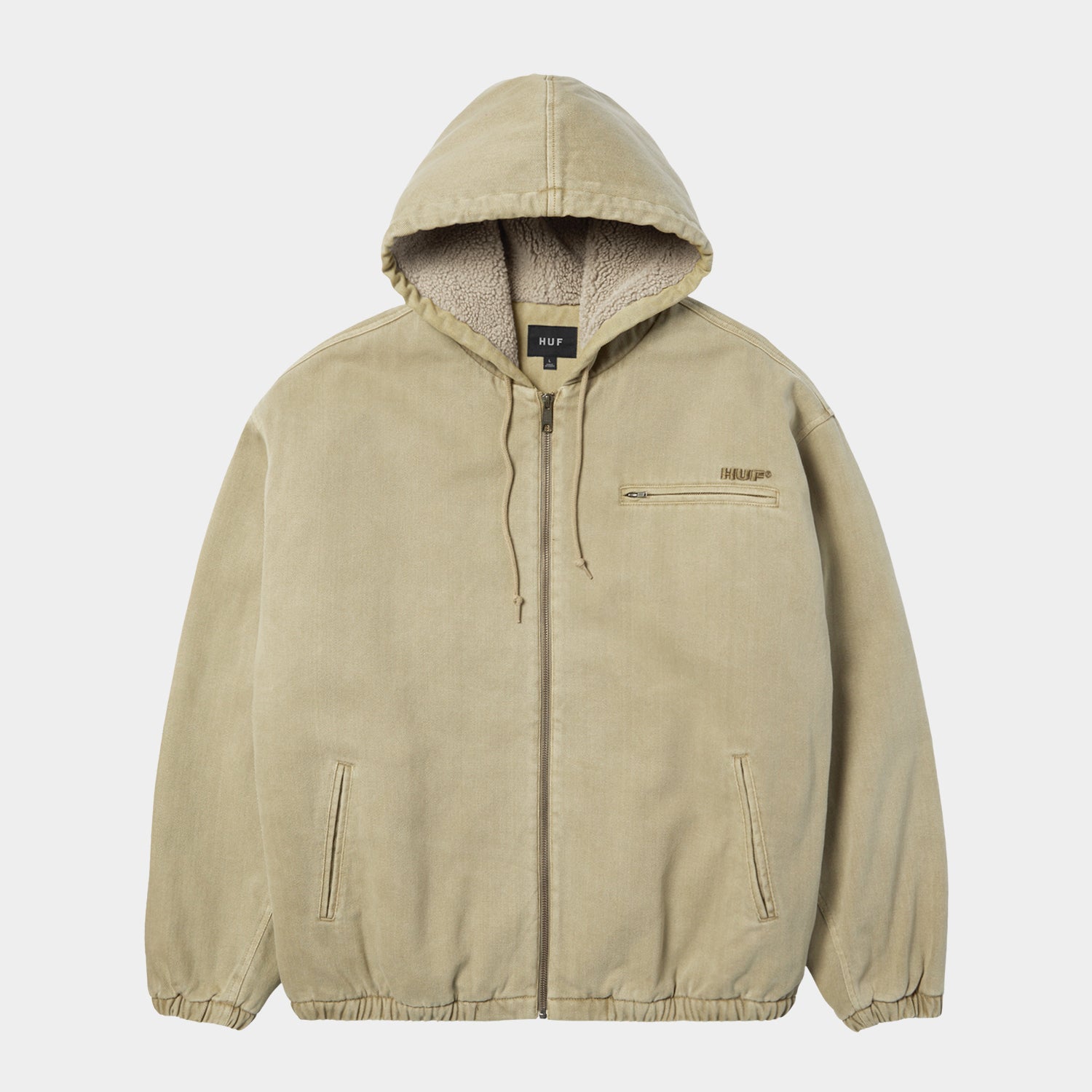 HUF (ハフ) Worldwide JP /JACKETS（ジャケット）/ WHAT A JUNGLE DENIM WORK JACKET商品 / EVERGREEN