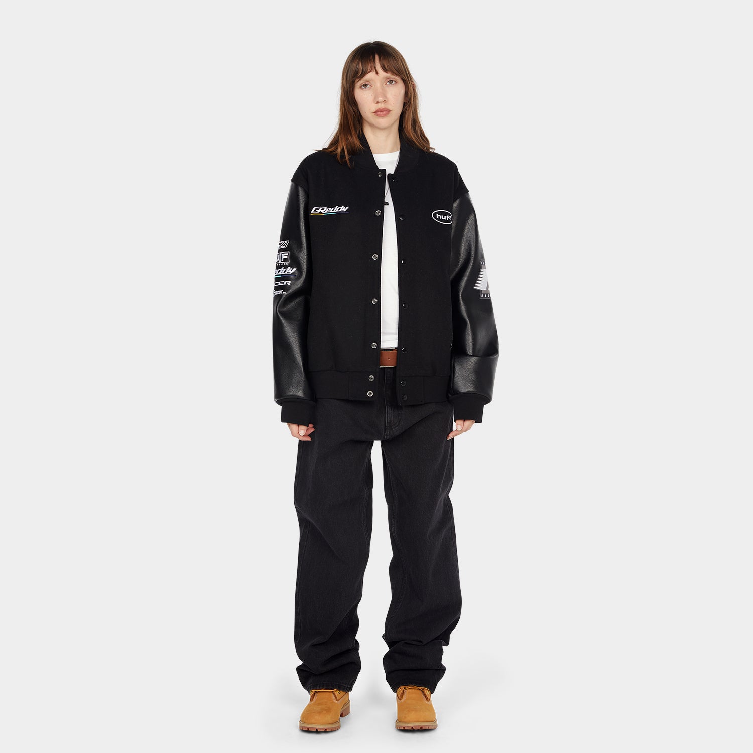 HUF X GREDDY VARSITY JACKET｜JACKETS（ジャケット）｜【公式通販 HUF