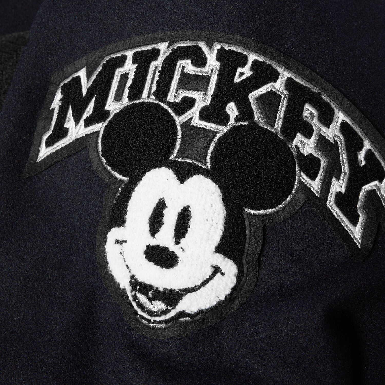 HUF (ハフ) Worldwide JP /JACKETS（ジャケット）/ DISNEY | HUF WORLDWIDE TOUR VARSITY JACKET商品 / NAVY