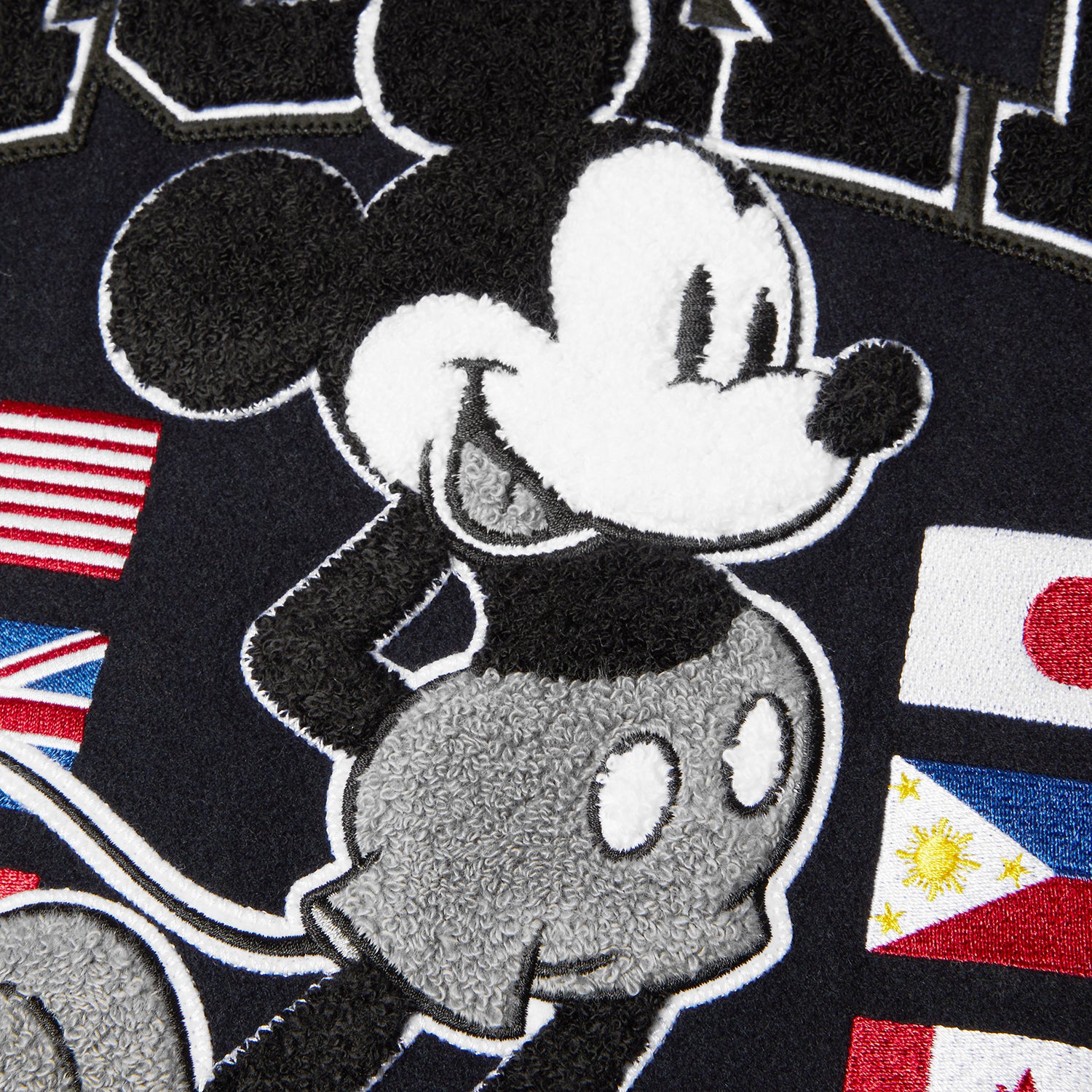 DISNEY | HUF WORLDWIDE TOUR VARSITY JACKET｜JACKETS（ジャケット