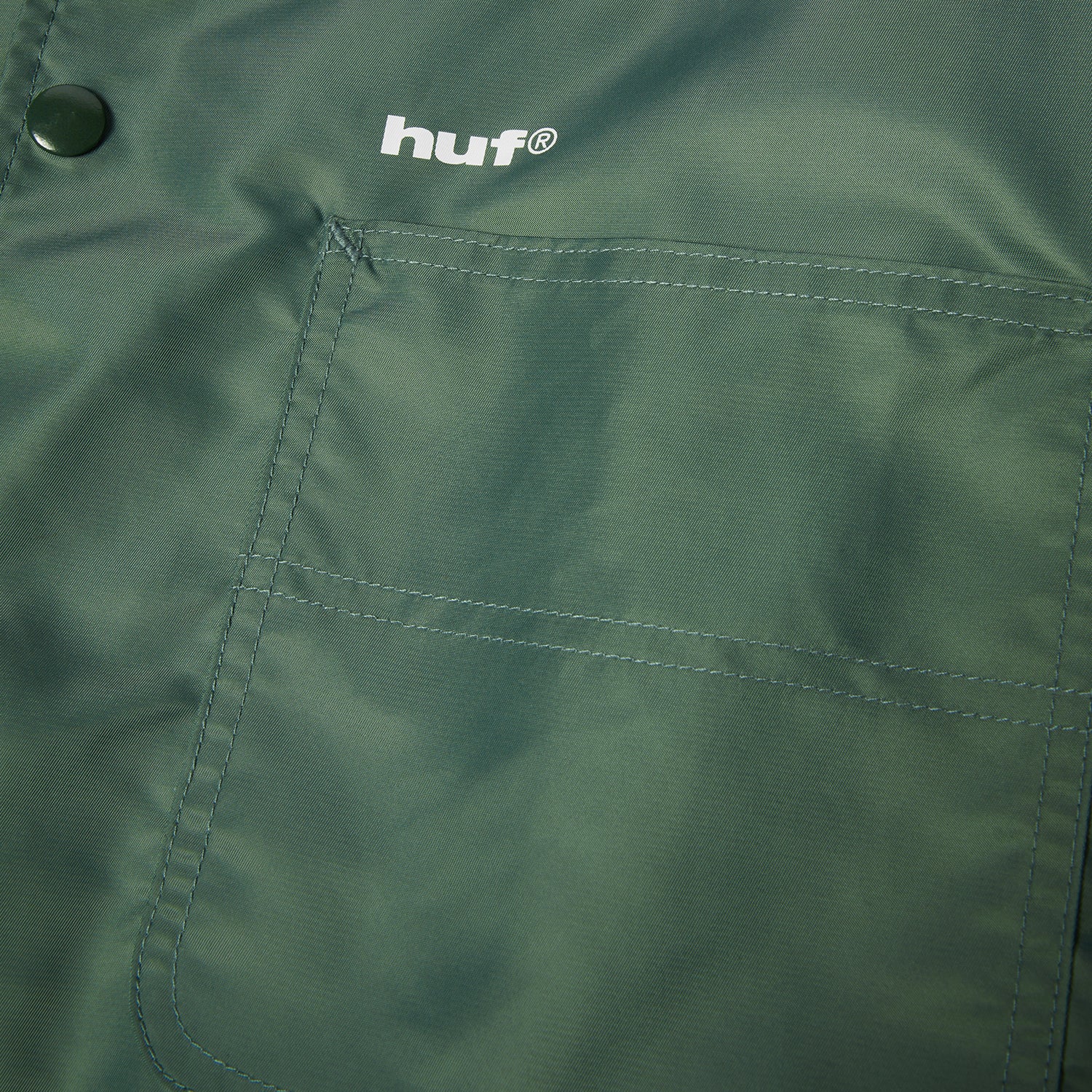 HUF (ハフ) Worldwide JP /JACKETS（ジャケット）/ HUF X THRASHER LOGO JACKET商品 / FOREST GREEN